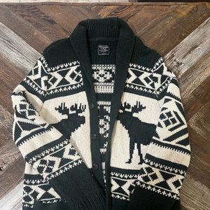 Men’s Abercrombie & Fitch Cardigan Size Large